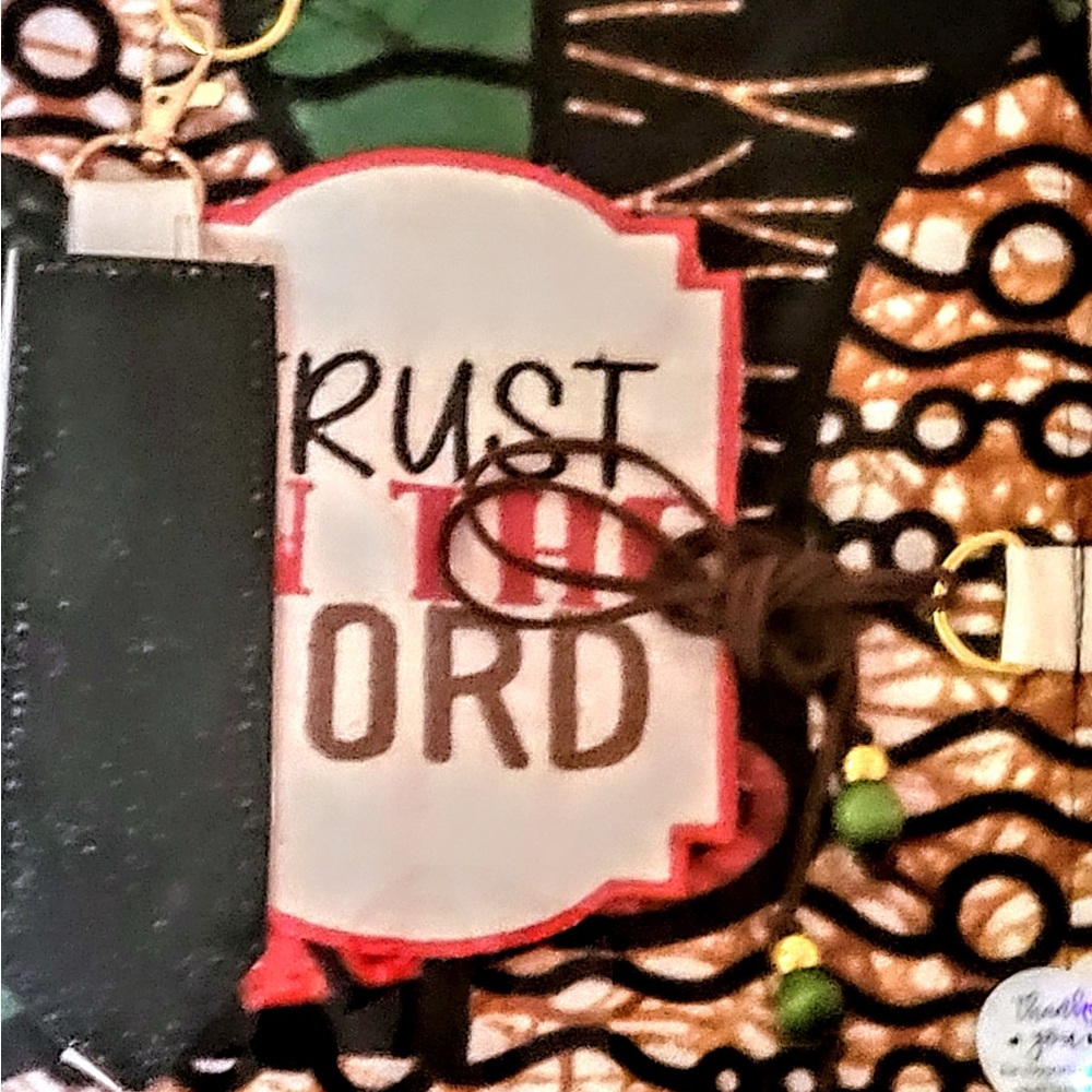 Handmade African Pattern Bible Cover